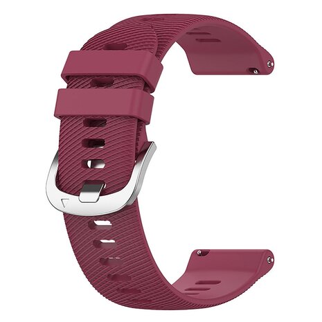 Strap-it Strap-it Correa silicona Garmin Forerunner 255 (vino rojo)