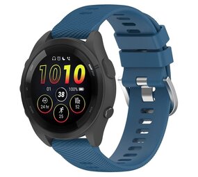 Strap-it Correa silicona Garmin Forerunner 265 (azul)