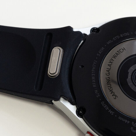 Strap-it Strap-it Correa silicona 'One push' Samsung Galaxy Watch 4 40mm (negro)