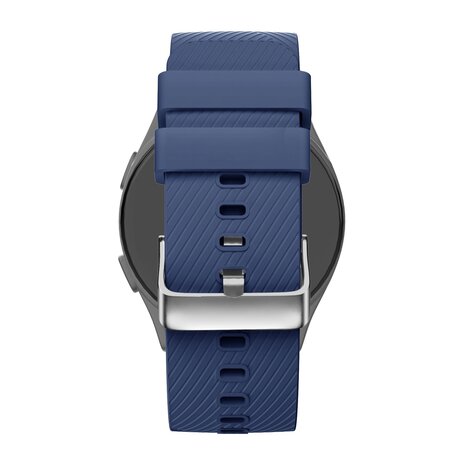Bandz Bandz Correa silicona 'De lujo' Amazfit Bip U (Pro) (azul oscuro)