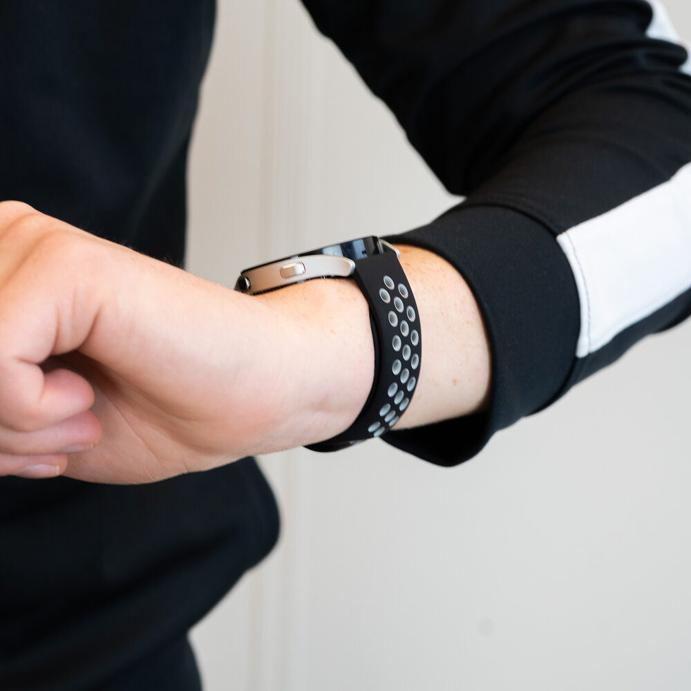 Bandz Bandz Correa deportivo 'De lujo' Amazfit GTR 4 (negro/gris) Bandz Bandz Correa deportivo 'De lujo' Amazfit GTR 4 (negro/gris)