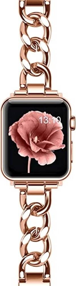Strap-it Strap-it Correa cadena de acero Apple Watch (oro rosa) Strap-it Strap-it Correa cadena de acero Apple Watch (oro rosa)