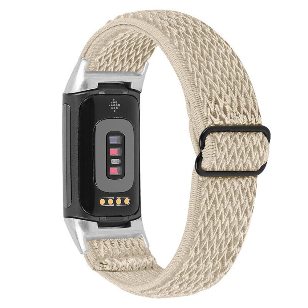 Strap-it Strap-it Correa elástica Fitbit Charge 4 (beige) Strap-it Strap-it Correa elástica Fitbit Charge 4 (beige)