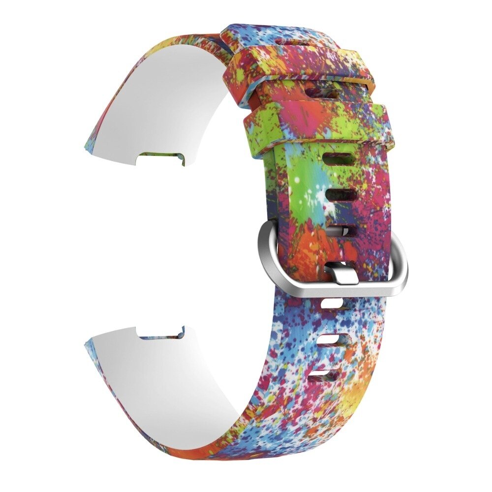 Strap-it Strap-it Correa silicona Graffiti Fitbit Charge 3 / 4