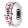 Strap-it Strap-it Correa silicona White Rose Fitbit Charge 3 / 4 Strap-it Strap-it Correa silicona White Rose Fitbit Charge 3 / 4
