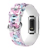 Strap-it Strap-it Correa silicona Butterflies Fitbit Charge 3 / 4 Strap-it Strap-it Correa silicona Butterflies Fitbit Charge 3 / 4