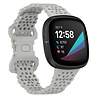 Strap-it Strap-it Correa silicona con estampado Fitbit Sense (gris) Strap-it Strap-it Correa silicona con estampado Fitbit Sense (gris)