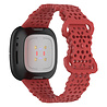 Strap-it Strap-it Correa silicona con estampado Fitbit Sense (rojo) Strap-it Strap-it Correa silicona con estampado Fitbit Sense (rojo)