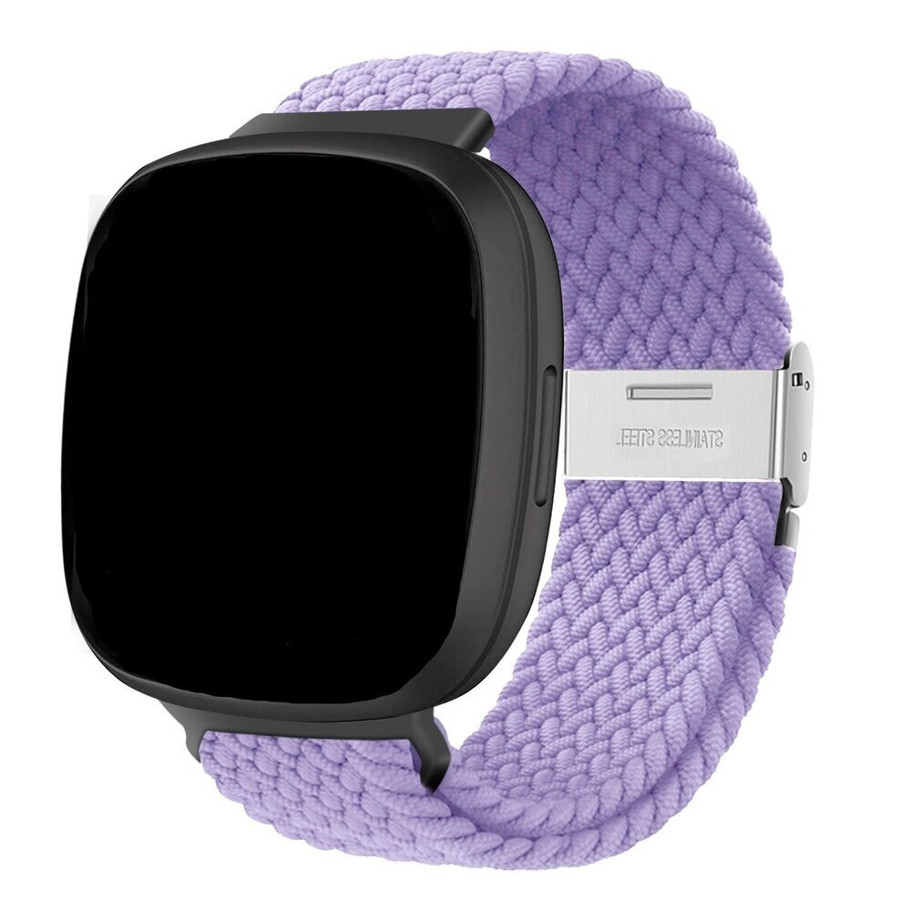 Strap-it Strap-it Correa trenzada ajustable Fitbit Sense (lila) Strap-it Strap-it Correa trenzada ajustable Fitbit Sense (lila)