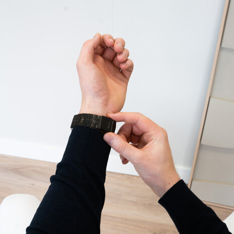 Strap-it Strap-it Correa titanio 'iron' Samsung Galaxy Watch 6 Classic 47mm (negro) Strap-it Strap-it Correa titanio 'iron' Samsung Galaxy Watch 6 Classic 47mm (negro)