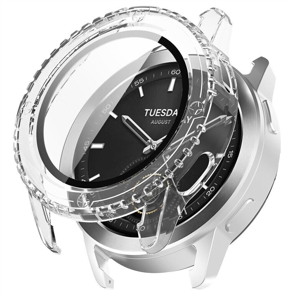 Strap-it Strap-it Funda rígida con vidrio Xiaomi Watch S3 (transparente) Strap-it Strap-it Funda rígida con vidrio Xiaomi Watch S3 (transparente)