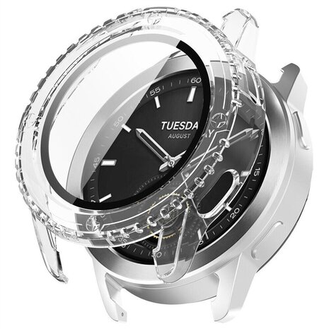 Strap-it Strap-it Funda rígida con vidrio Xiaomi Watch S3 (transparente) Strap-it Strap-it Funda rígida con vidrio Xiaomi Watch S3 (transparente)