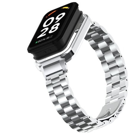 Strap-it Strap-it Correa acero Xiaomi Smart Band 8 Active (plata) Strap-it Strap-it Correa acero Xiaomi Smart Band 8 Active (plata)