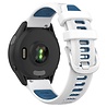 Strap-it Strap-it Correa deportivo con hebilla Garmin Forerunner 55 (blanco/azul) Strap-it Strap-it Correa deportivo con hebilla Garmin Forerunner 55 (blanco/azul)
