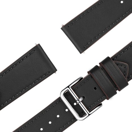 Bandz Bandz Correa cuero 'De lujo' Xiaomi Watch S3 (negro) Bandz Bandz Correa cuero 'De lujo' Xiaomi Watch S3 (negro)