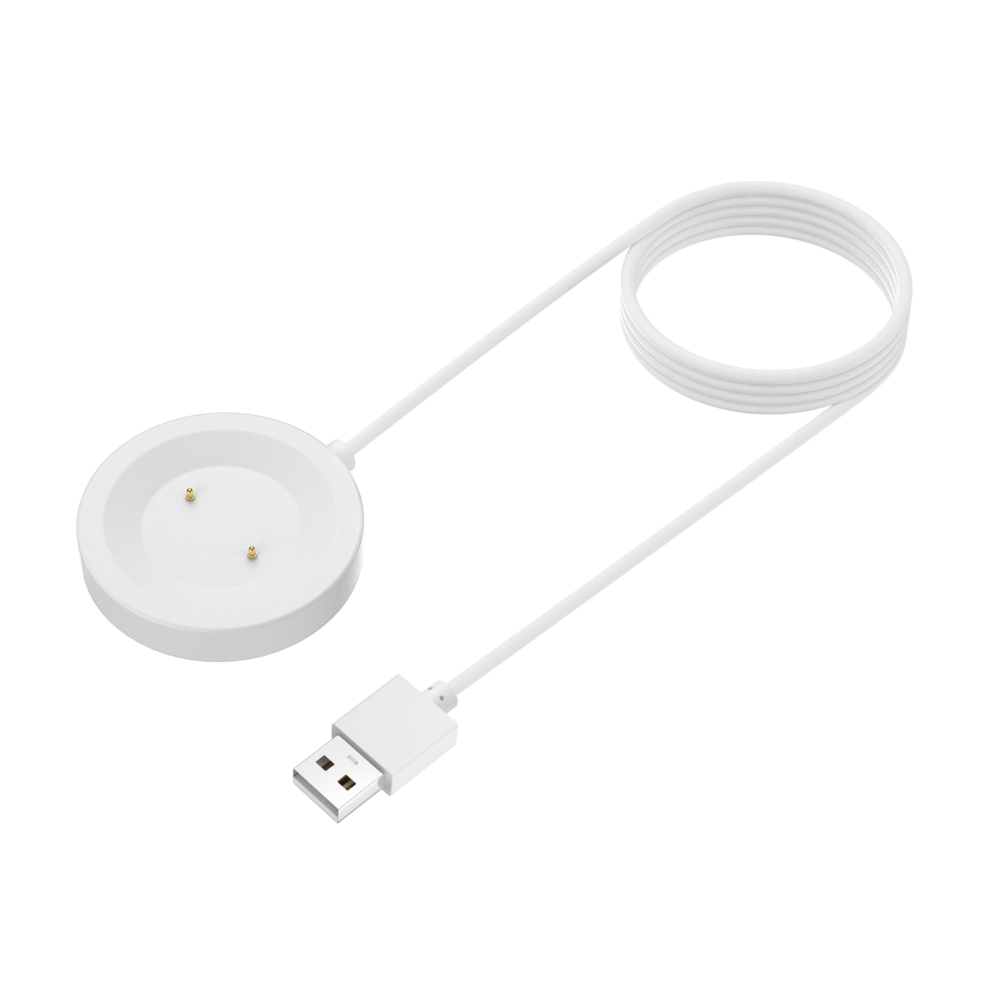 Bandz Bandz Cargador USB-A Huawei Watch GT / GT 2 / GT 2e (blanco) - 100cm Bandz Bandz Cargador USB-A Huawei Watch GT / GT 2 / GT 2e (blanco) - 100cm