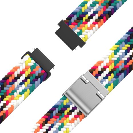 Bandz Bandz Correa nylon trenzado Garmin Lily 2 (arcoíris) Bandz Bandz Correa nylon trenzado Garmin Lily 2 (arcoíris)