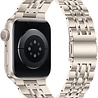 Strap-it Strap-it Correa eslabones acero de lujo Apple Watch (blanco estrella) Strap-it Strap-it Correa eslabones acero de lujo Apple Watch (blanco estrella)