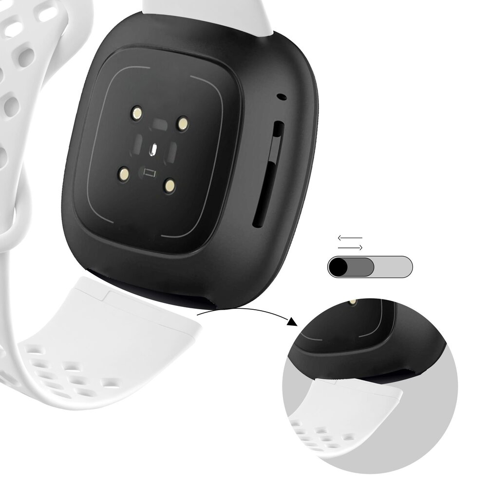 Bandz Bandz Correa deportivo 'Sport Air' Fitbit Sense 2 (blanco) Bandz Bandz Correa deportivo 'Sport Air' Fitbit Sense 2 (blanco)