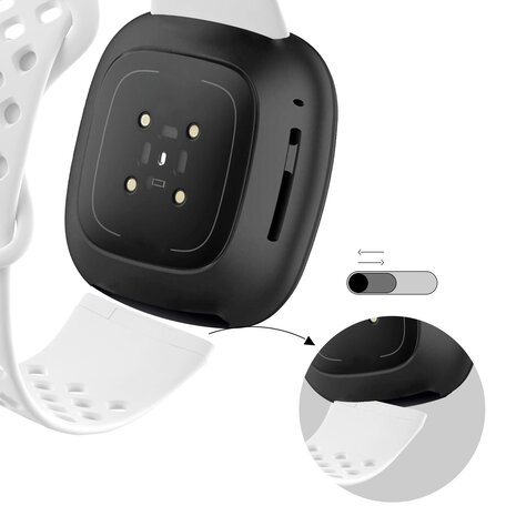 Bandz Bandz Correa deportivo 'Sport Air' Fitbit Sense 2 (blanco) Bandz Bandz Correa deportivo 'Sport Air' Fitbit Sense 2 (blanco)