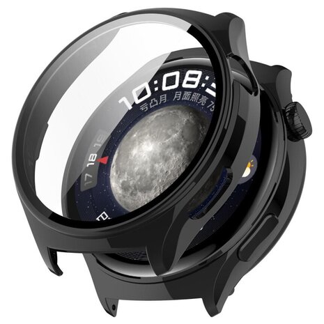 Strap-it Strap-it Funda rígido con vidrio Huawei Watch 4 Pro (negro) Strap-it Strap-it Funda rígido con vidrio Huawei Watch 4 Pro (negro)