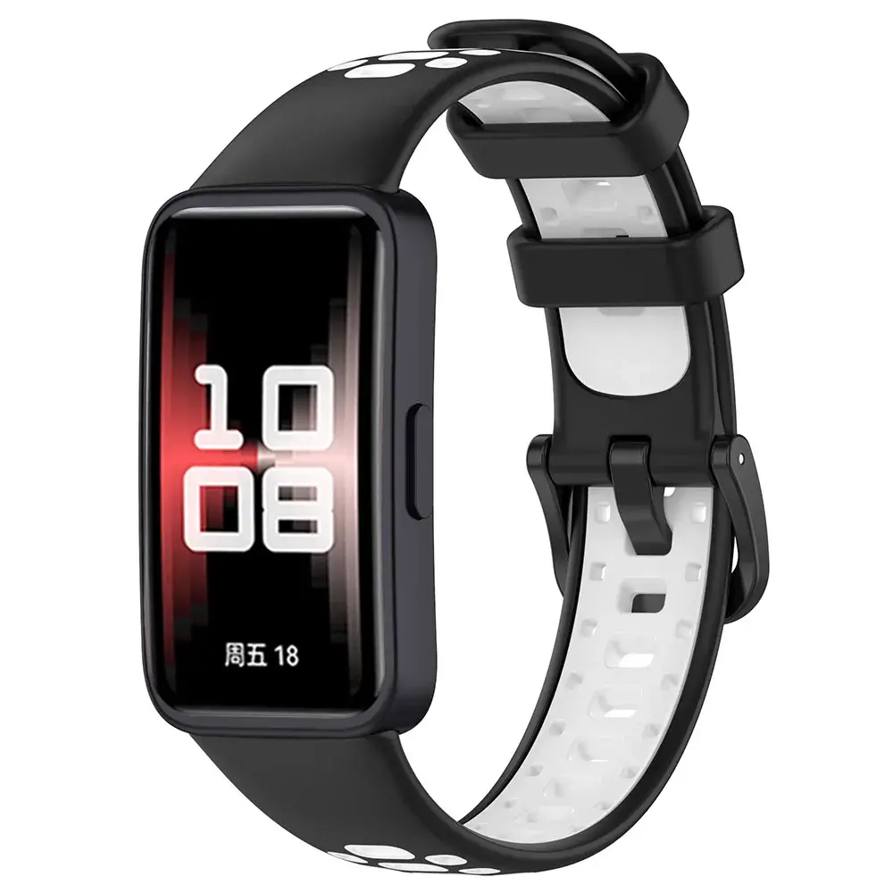 Strap-it Strap-it Correa deportiva Huawei Band 9 (negro/blanco) Strap-it Strap-it Correa deportiva Huawei Band 9 (negro/blanco)