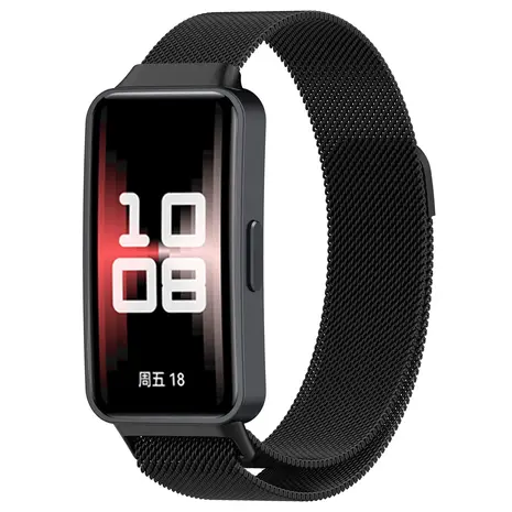 Strap-it Strap-it Correa Milanesa Huawei Band 9 (negro) Strap-it Strap-it Correa Milanesa Huawei Band 9 (negro)
