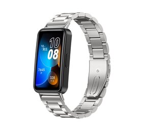 Strap-it Correa acero Huawei Band 9 (plata) Strap-it Correa acero Huawei Band 9 (plata)