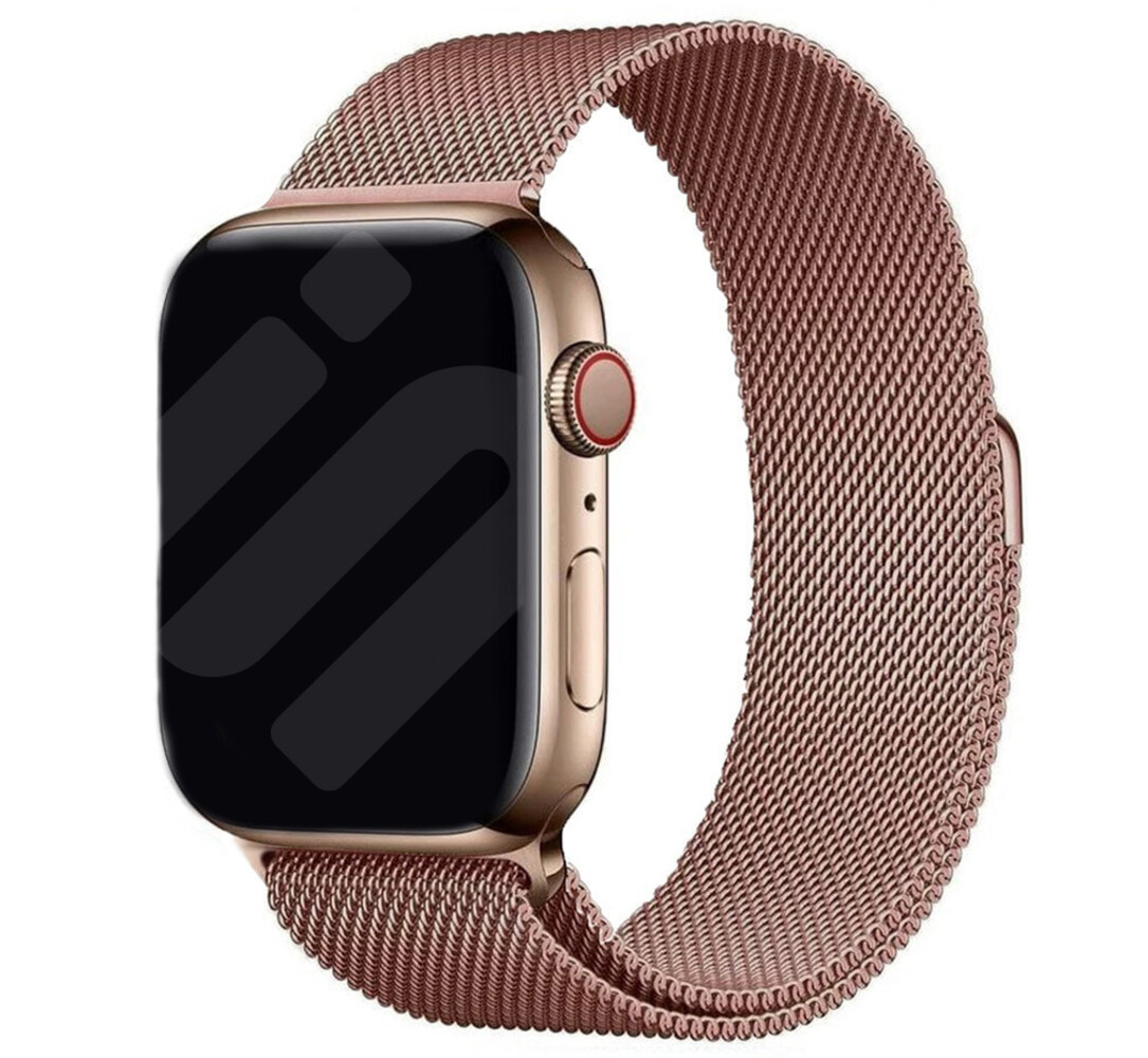 Strap it Strap it Correa milanese Apple Watch rose