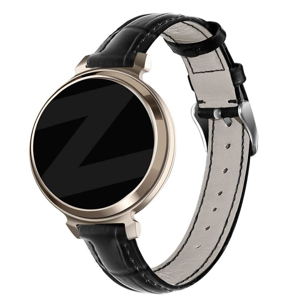 Bandz Bandz Correa cuero patrón cocodrilo Garmin Lily 2 (negro) Bandz Bandz Correa cuero patrón cocodrilo Garmin Lily 2 (negro)