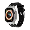 Strap-it Strap-it Correa silicona liquida de lujo Apple Watch (negro con plata) Strap-it Strap-it Correa silicona liquida de lujo Apple Watch (negro con plata)