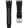 Strap-it Strap-it Correa silicona liquida de lujo Apple Watch (negro con plata) Strap-it Strap-it Correa silicona liquida de lujo Apple Watch (negro con plata)