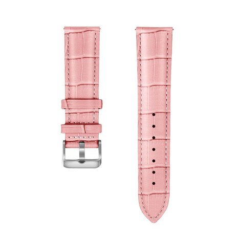 Strap-it Strap-it Correa cuero cocodrilo Samsung Galaxy Watch 42mm (arena rosa) Strap-it Strap-it Correa cuero cocodrilo Samsung Galaxy Watch 42mm (arena rosa)