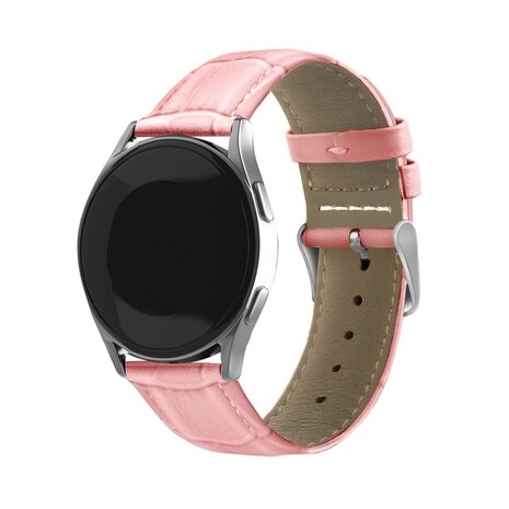Strap-it Strap-it Correa cuero cocodrilo Amazfit Bip U (Pro) (arena rosa) Strap-it Strap-it Correa cuero cocodrilo Amazfit Bip U (Pro) (arena rosa)