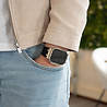 Strap-it Strap-it Correa silicona liquida de lujo Apple Watch (negro con titanio) Strap-it Strap-it Correa silicona liquida de lujo Apple Watch (negro con titanio)
