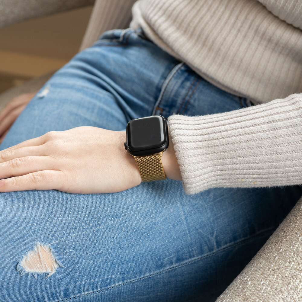 Strap-it Strap-It Correa milanese Apple Watch Ultra (dorado) Strap-it Strap-It Correa milanese Apple Watch Ultra (dorado)