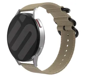 Strap-it Correa nylon con hebilla Samsung Galaxy Watch 4 Classic 42mm (caqui) Strap-it Correa nylon con hebilla Samsung Galaxy Watch 4 Classic 42mm (caqui)