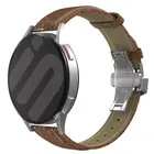Strap-it Strap-it Correa cuero lujo Samsung Galaxy Watch 4 - 44mm (marrón)