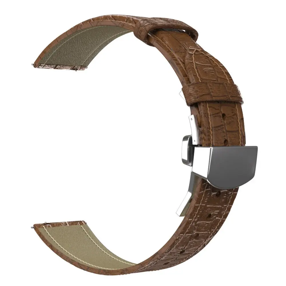 Strap-it Strap-it Correa cuero lujo Samsung Galaxy Watch 3 41mm (marrón) Strap-it Strap-it Correa cuero lujo Samsung Galaxy Watch 3 41mm (marrón)