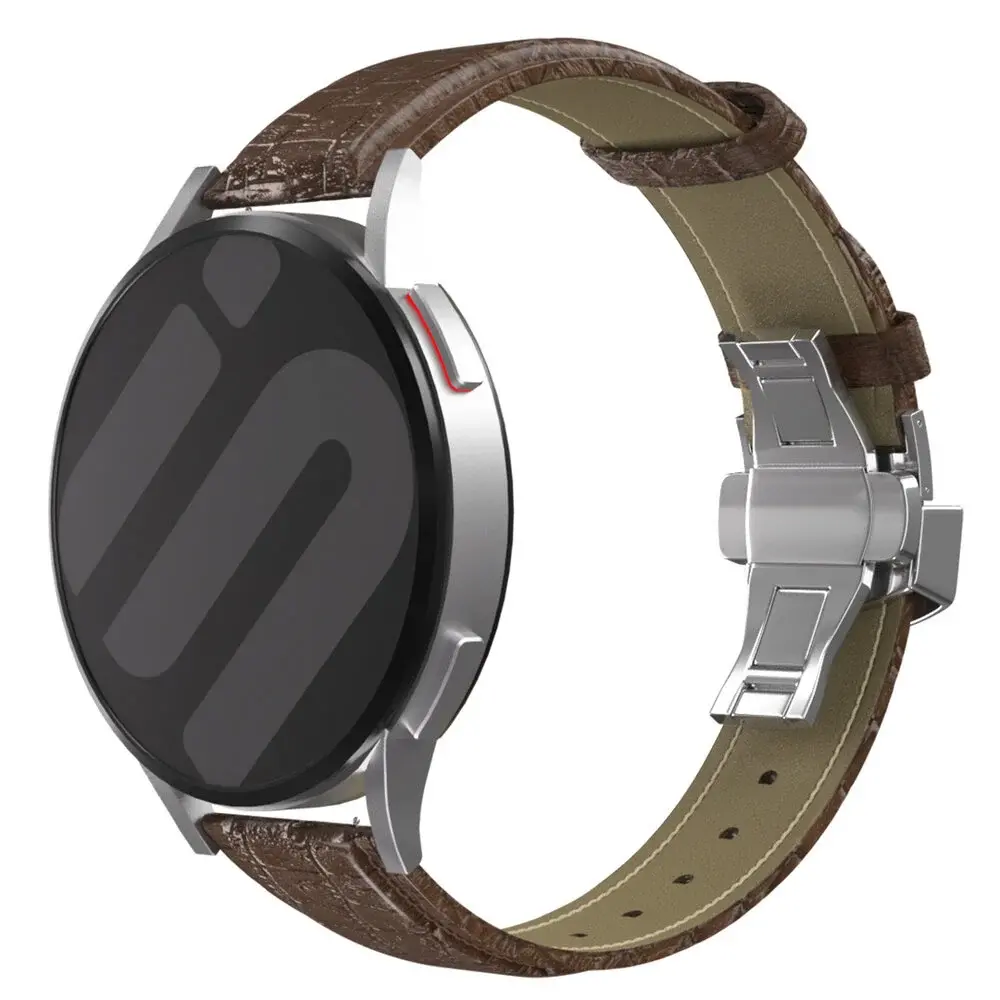 Strap-it Strap-it Correa cuero de lujo Samsung Galaxy Watch 6 Classic 43mm (marrón oscuro) Strap-it Strap-it Correa cuero de lujo Samsung Galaxy Watch 6 Classic 43mm (marrón oscuro)