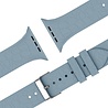 Bandz Bandz Correa silicona Apple Watch con estampado de cuero (gris-azul) Bandz Bandz Correa silicona Apple Watch con estampado de cuero (gris-azul)