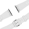 Bandz Bandz Correa silicona 'Luxe Liqiud' Apple Watch (blanco con plata) Bandz Bandz Correa silicona 'Luxe Liqiud' Apple Watch (blanco con plata)