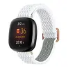 Strap-it Strap-it Correa nylon tejido Fitbit Sense (blanco) Strap-it Strap-it Correa nylon tejido Fitbit Sense (blanco)