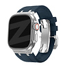 Bandz Bandz Correa silicona 'Luxe Liqiud' Apple Watch (azul con plata) Bandz Bandz Correa silicona 'Luxe Liqiud' Apple Watch (azul con plata)