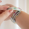 Strap-it Strap-it Correa D-Buckle brillante mariposa Samsung Galaxy Watch FE Strap-it Strap-it Correa D-Buckle brillante mariposa Samsung Galaxy Watch FE