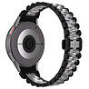 Strap-it Strap-it Correa acero Jubilee Samsung Galaxy Watch FE (negro/plata) Strap-it Strap-it Correa acero Jubilee Samsung Galaxy Watch FE (negro/plata)