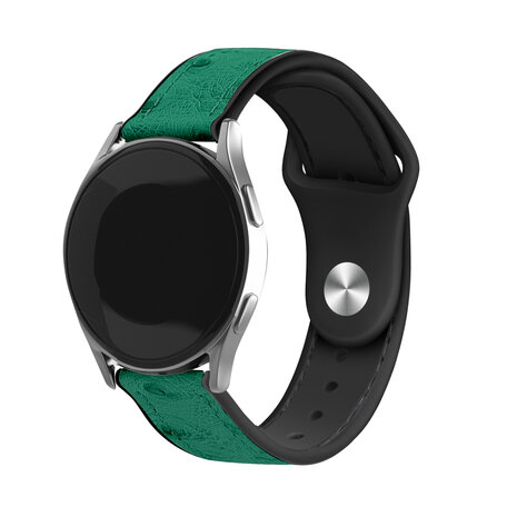 Strap-it Strap-it Correa cuero híbrida Samsung Galaxy Watch FE (verde) Strap-it Strap-it Correa cuero híbrida Samsung Galaxy Watch FE (verde)