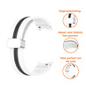 Strap-it Strap-it Correa D-Buckle Sport Samsung Galaxy Watch FE (blanco/negro) Strap-it Strap-it Correa D-Buckle Sport Samsung Galaxy Watch FE (blanco/negro)