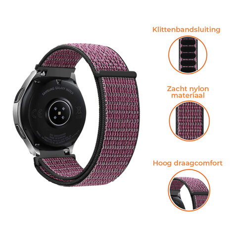 Strap-it Strap-it Correa nylon Samsung Galaxy watch FE (baya verdadera) Strap-it Strap-it Correa nylon Samsung Galaxy watch FE (baya verdadera)