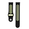 Strap-it Strap-it Correa deportiva Samsung Galaxy Watch FE (negro/amarillo) Strap-it Strap-it Correa deportiva Samsung Galaxy Watch FE (negro/amarillo)